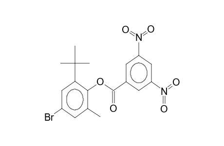 2-methyl-4-bromo-6-tert-butyl 3,5-dinitrobenzoate