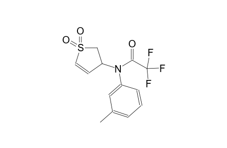 acetamide, N-(2,3-dihydro-1,1-dioxido-3-thienyl)-2,2,2-trifluoro-N-(3-methylphenyl)-