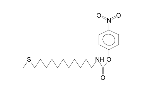 4-NITROPHENYL N-(12-THIATRIDECYL)CARBAMATE
