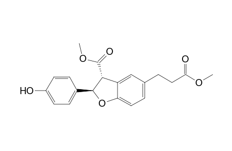 (+/-)-7',8'-dihydro-trans-dehydrodicoumarate dimethyl ester
