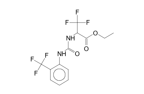 3,3,3-trifluoro-2-[[2-(trifluoromethyl)phenyl]carbamoylamino]propionic acid ethyl ester
