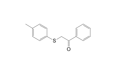 .alpha.-(p-Methylphenylthio)acetophenone