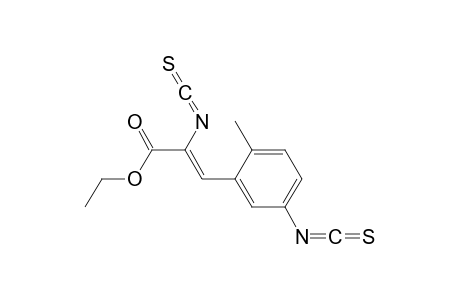 (Z)-2-isothiocyanato-3-(5-isothiocyanato-2-methyl-phenyl)acrylic acid ethyl ester