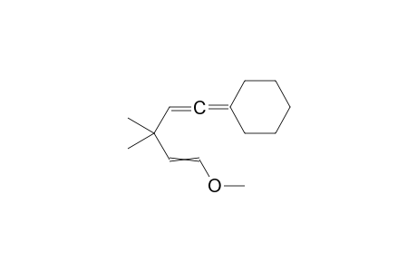 1-Methoxy-5-cyclohexylidene-3,3-dimethylbut-1,4-diene