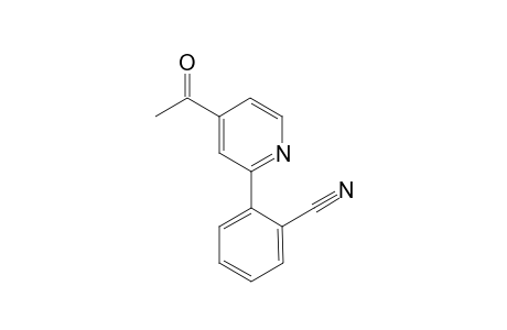 2-(4-Acetylpyridin-2-yl)benzonitrile