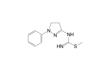 Isothiourea, 2-methyl-1-(1-phenyl-2-pyrazolin-3-yl)-