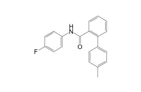 N-(4-Fluorophenyl)-4'-methylbiphenyl-2-carboxamide