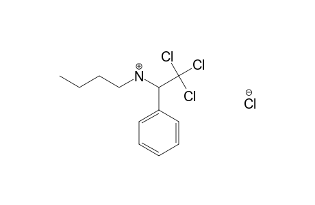 N-BUTYL-alpha-(TRICHLOROMETHYL)BENZYLAMINE, HYDROCHLORIDE