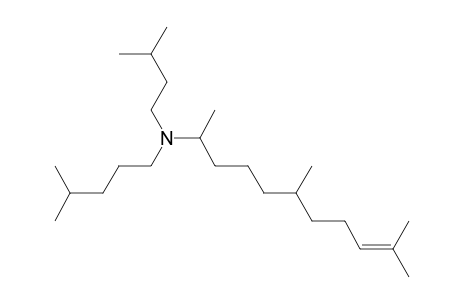 N-ISOHEXYL-N-ISOPENTYL-1,5,9-TRIMETHYL-8-DECENYLAMINE