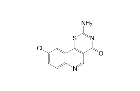 4H-[1,3]Thiazino[5,6-c]quinolin-4-one, 2-amino-9-chloro-