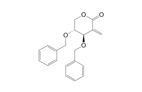 3-Methylene-4,5-bis(benzyloxy)-tetrahydropyran-2-one
