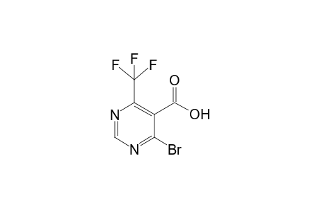 4-Bromo-6-(trfluoromethyl)pyrimidine-5-carboxylic acid