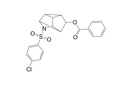 7-Benzoyloxy-4-(4'-chlorophenylsulphonyl)-4-azatetracyclo[3.3.0.0(2,8).0(3,6)]octane