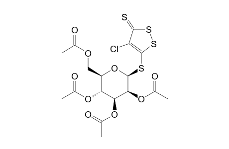5-(2,3,4,6-Tetra-O-acetyl-.beta.-D-mannopyranosyl-thio)-4-chloro-1,2-dithiol-3-thione
