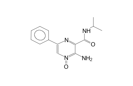 2-amino-3-isopropylcarbamoyl-5-phenylpyrazine-1-oxide