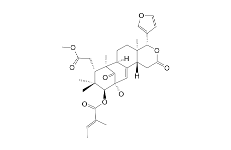 METHYL-2-HYDROXY-3-BETA-TIGLOYLOXY-1-OXOMELIAC-8(30)-ENATE