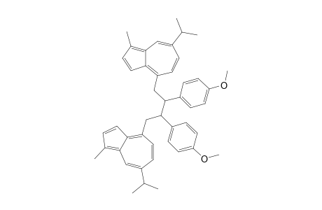 1,4-bis(7'-Isopropyl-1'-methylazulen-4'-yl)-2,3-bis(4'-methoxyphenyl)butane