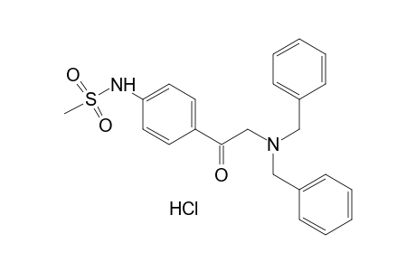 4'-(N,N-dibenzylglycyl)methanesulfonanilide, hydrochloride