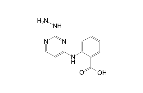 2-[(2-hydrazino-4-pyrimidinyl)amino]benzoic acid