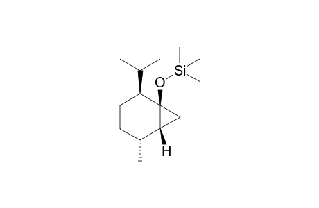 (1R,2S,5R,6R)-2-Isopropyl-5-methyl-1-((trimethylsilyl)oxy)bicyclo[4.1.0)heptane