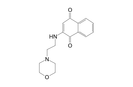 2-([2-(4-Morpholinyl)ethyl]amino)naphthoquinone