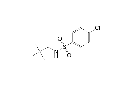 benzenesulfonamide, 4-chloro-N-(2,2-dimethylpropyl)-