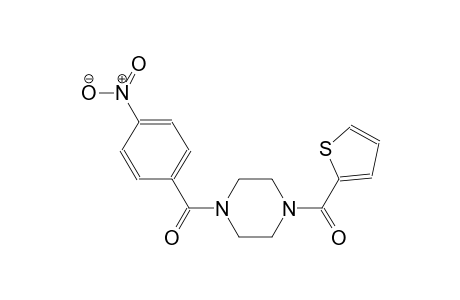 1-(4-nitrobenzoyl)-4-(2-thienylcarbonyl)piperazine