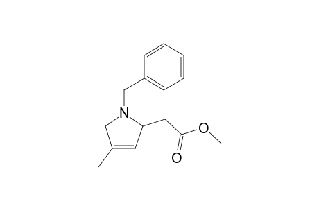 .delta.(3)-N-Benzyl-2-[(methoxycarbonyl)methyl]-4-methylpyrroline