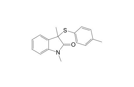 1, 3-Dimethyl-3-(p-tolylthio)indolin-2-one