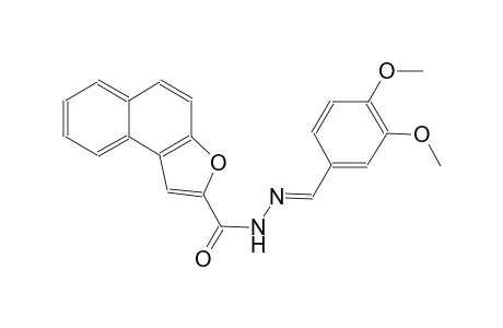 N'-[(E)-(3,4-dimethoxyphenyl)methylidene]naphtho[2,1-b]furan-2-carbohydrazide