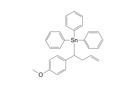 1-(4-methoxyphenyl)but-3-enyl-triphenyl-stannane