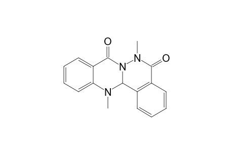 6H-Phthalazino[1,2-b]quinazoline-5,8-dione, 13,13a-dihydro-6,13-dimethyl-