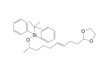 2-{8'-[(t-Butyldiphenylsilyl)oxy]-3'(E)-nonenyl]}-1,3-dioxolane