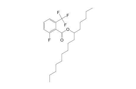 2-Fluoro-6-trifluoromethylbenzoic acid, 6-pentadecyl ester