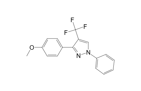 3-(4-Methoxyphenyl)-1-phenyl-4-(trifluoromethyl)pyrazole