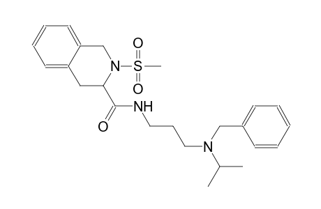 3-isoquinolinecarboxamide, 1,2,3,4-tetrahydro-N-[3-[(1-methylethyl)(phenylmethyl)amino]propyl]-2-(methylsulfonyl)-