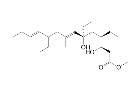seco-Plakortide H methyl ester