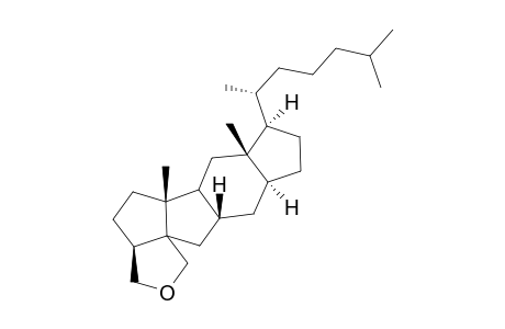 4a-Oxa-A-bishomo-B-nor-3.alpha.,5-cyclo-5.alpha.-cholestane