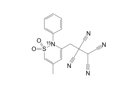 N-PHENYL-2-METHYL-4-(3,3,2,2-TETRACYANOPROP-1-YL)-BUTA-1,3-DIEN-1,4-SULTAMEN