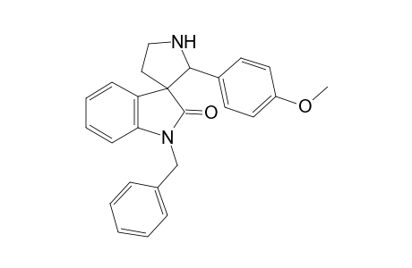 1-Benzyl-2'-(4-methoxyphenyl)spiro[indole-3,3'-pyrrolidine]-2-one