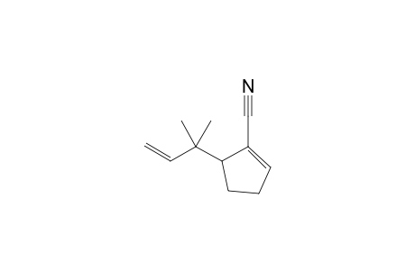 5-(2-Methylbut-3-en-2-yl)cyclopent-1-ene-1-carbonitrile