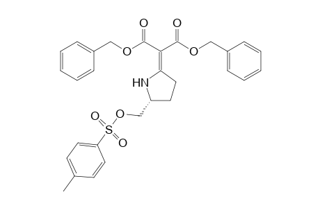 (R)2-(5-p-Toluenesulfoxymethylpyrrolidin-2-ylidene)malonic acid Dibenzyl ester