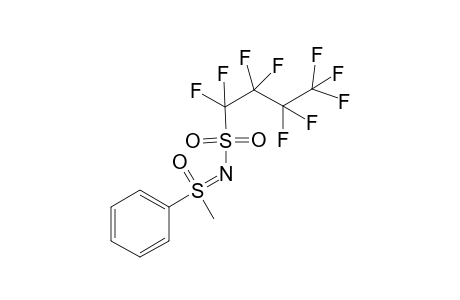 N-(Nonafluorobutanesulfonyl) methyl phenyl sulfoximine