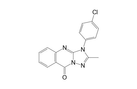 3-(4-Chlorophenyl)-2-methyl-[1,2,4]triazolo[5,1-b]quinazolin-9-one