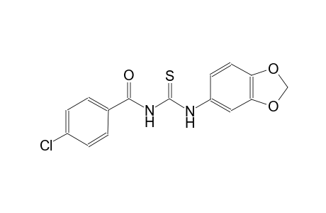 N-(1,3-benzodioxol-5-yl)-N'-(4-chlorobenzoyl)thiourea