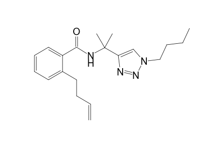 2-(But-3-en-1-yl)-N-[2-(1-n-butyl-1H-1,2,3-triazol-4-yl)propan-2-yl]benzamide