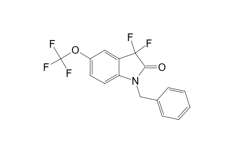 N-Benzyl-3,3-difluoro-5-trifluoromethoxyoxindole