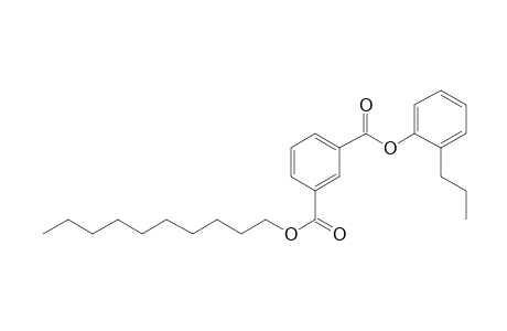 Isophthalic acid, decyl 2-propylphenyl ester