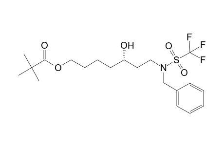 (S)-7-(N-Benzyl-N-trifluoromethanesulfonamido)-5-hydroxyheptyl pivalate