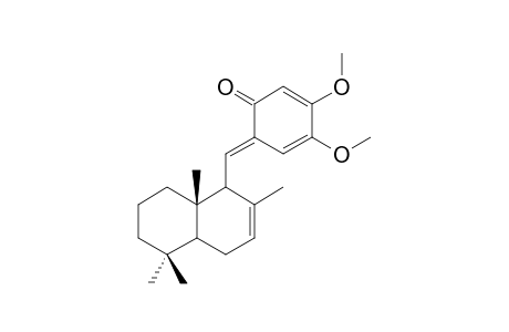 6-(7-DRIMEN-11-YLIDEN)-3,4-DIMETHOXY-2,4-CYClOHEXADIENONE